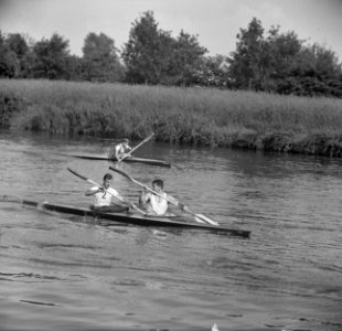 Kampioenschap van Nederland Kano 10000m Heren op Twenthekanaal te Eefde Lagran, Bestanddeelnr 915-3165