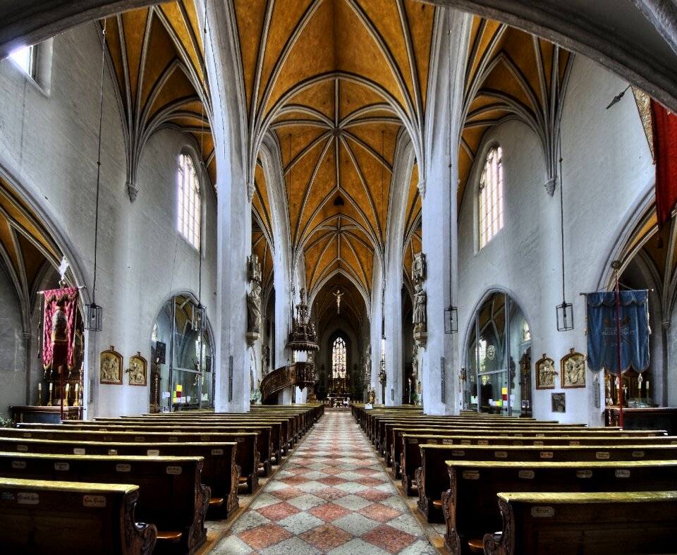Historic center st jacob's church hdr