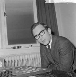 Kampioenschappen dammen in De Kroon , C. Varkevisser, Bestanddeelnr 917-5814