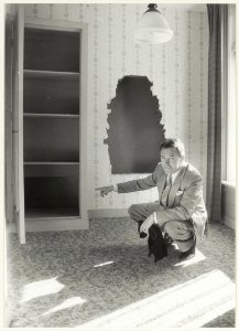 Kamer in het Corrie ten Boomhuis in de Barteljorisstraat. NL-HlmNHA 54016773