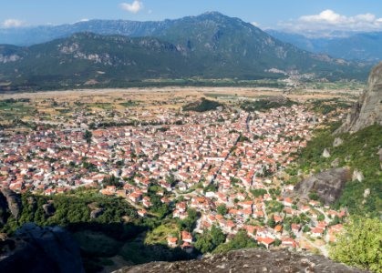 Kalambaka from Hagia Triada