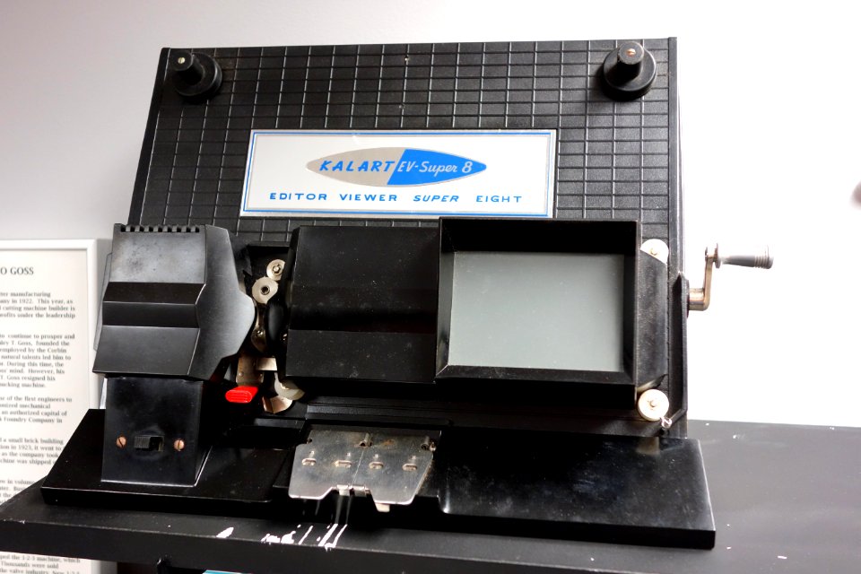 Kalart EV-Super 8, Editor Viewer Super Eight - New Britain Industrial Museum - DSC09889