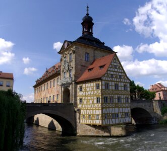 Architecture altes rathaus bamberg photo