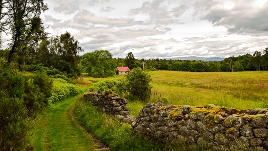 Landscape scottish mystical