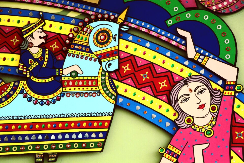 Handcraft classical art tamil art