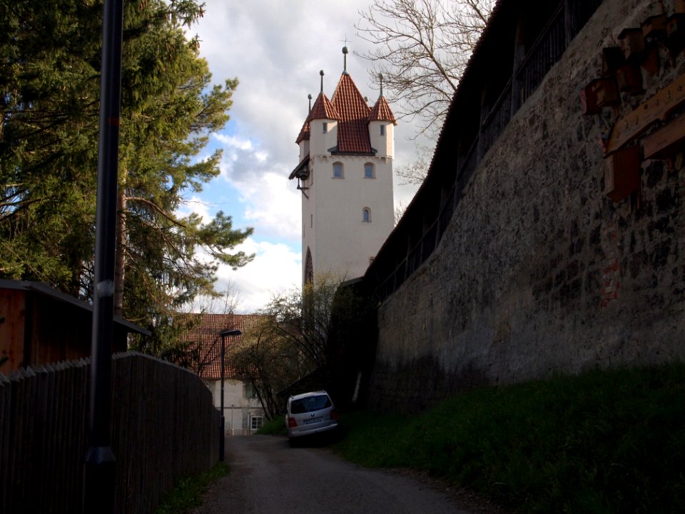 Kaufbeuren, Stadtmauer Fuenfknopfturm