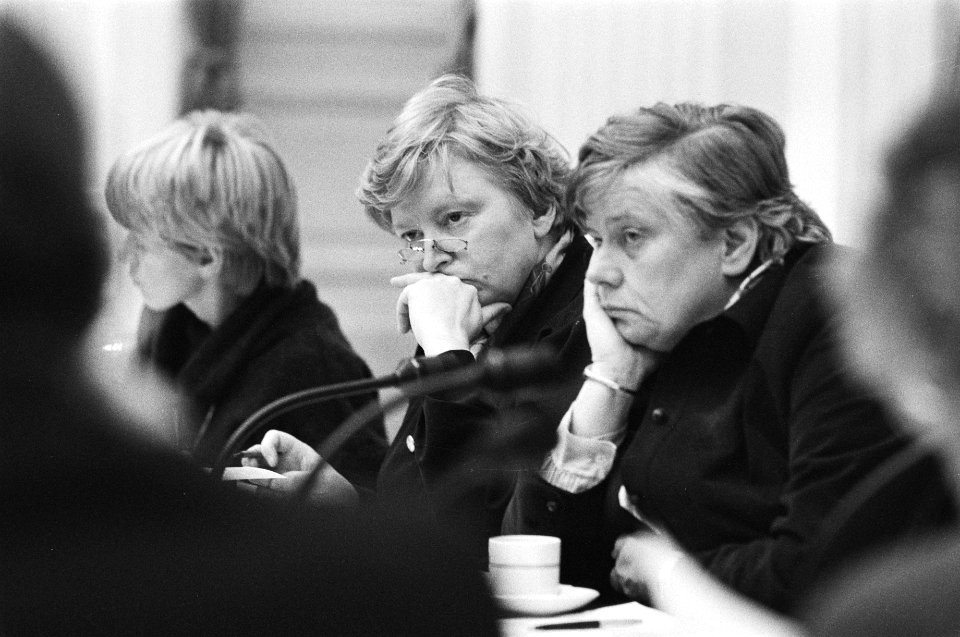 Kamercommissie emancipatiezaken sprak vandaag met staatssecr Kappeyne van de Cop, Bestanddeelnr 933-1523