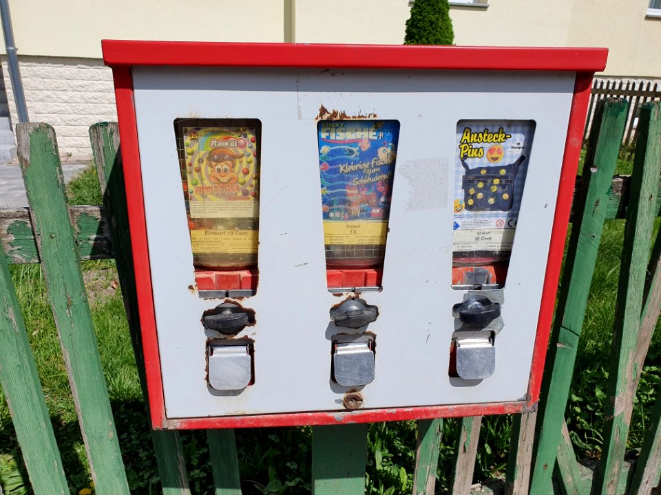 Kaugummiautomat Plaue