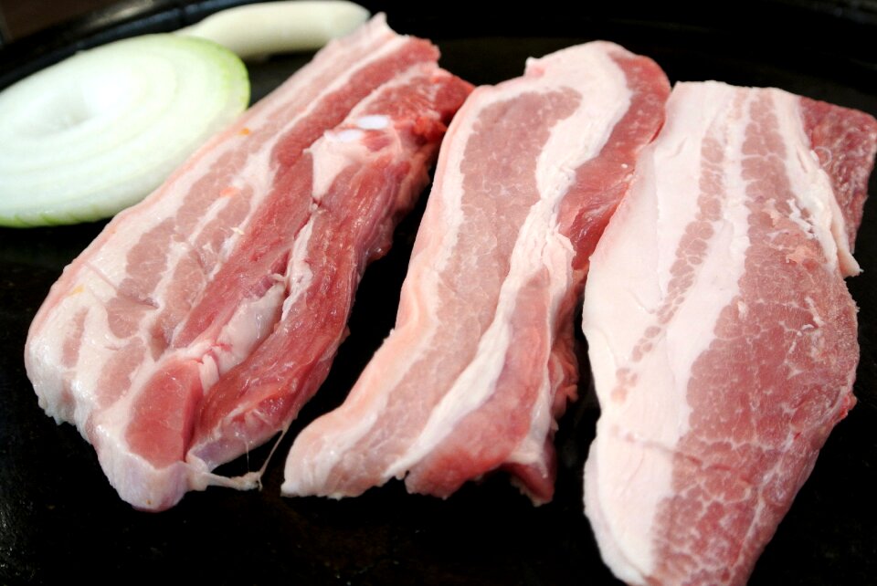 Pig republic of korea samgyeop