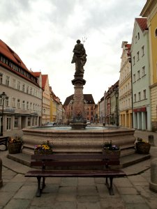 Kaufbeuren, Neptunbrunnen west