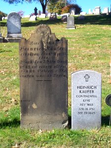 Kaufer (Heinrich), Brush Creek Cemetery, 2015-10-26, 01