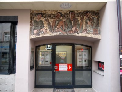 Kaufbeuren, Portal Sparkasse Salzmarkt