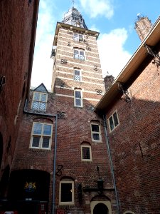 Kasteel Wijchen 11, hoofdtoren vanaf binnenplaats