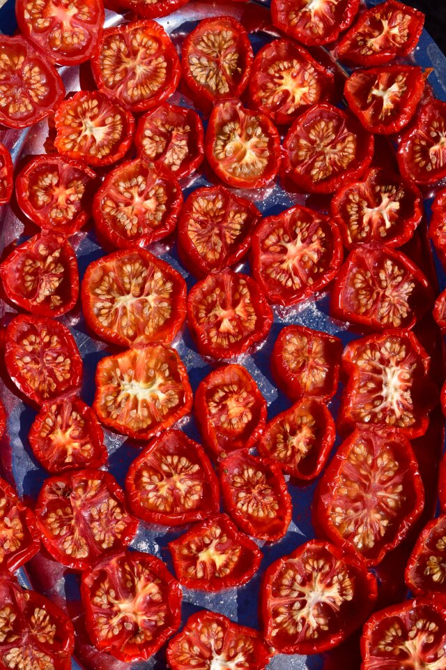 Red vegetables food