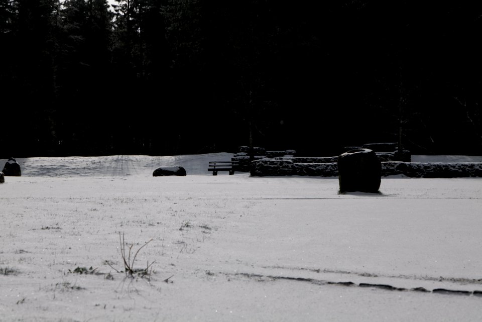 Kastell Kleiner Feldberg with snow 2021-04-06 10