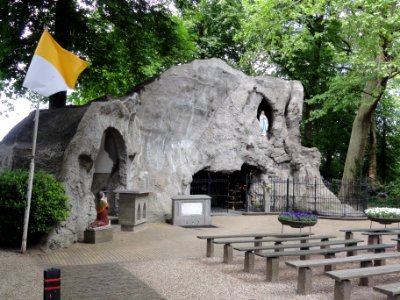 Katwijk Rijksmonument 517525 Lourdesgrot overzicht