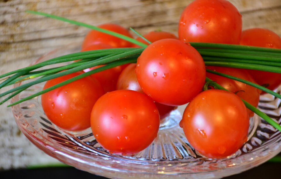 Red green kitchen