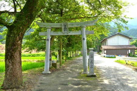 Katusragi-hitokotonushi-jinja torii