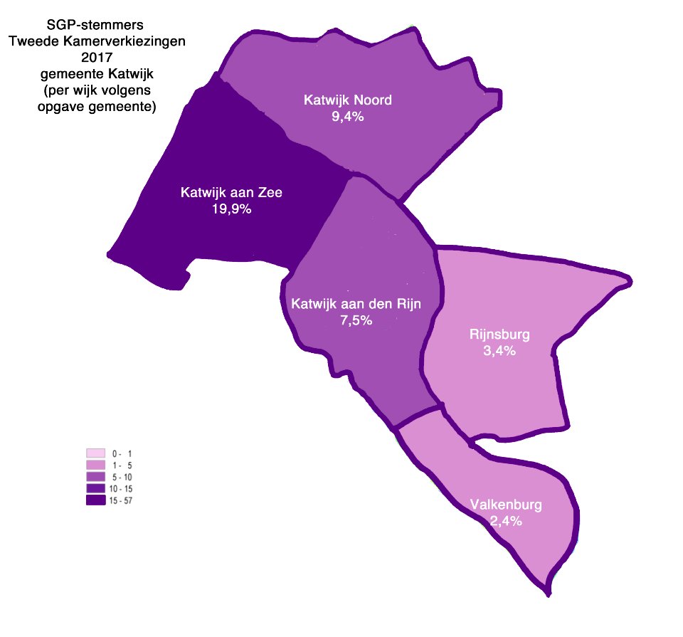Katwijk SGP-stemmers 2017