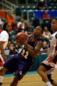 Charging layup sport photo