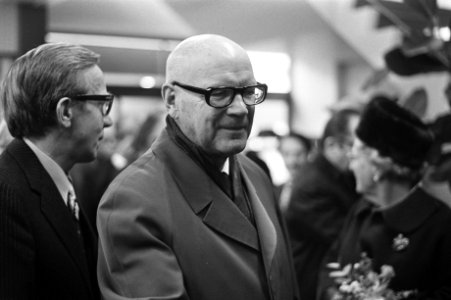 Kekkonen in de Cardiologische Kliniek van prof. Durrer, Bestanddeelnr 925-9801