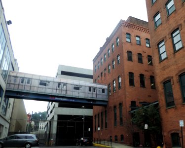 Kawasaki subway skybridge from Bashford Pl Yonkers jeh