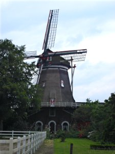 Katwijk , moulin octogonal à étage