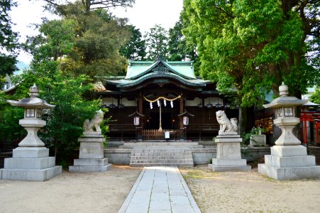 Kawachikunitama-jinja, haiden