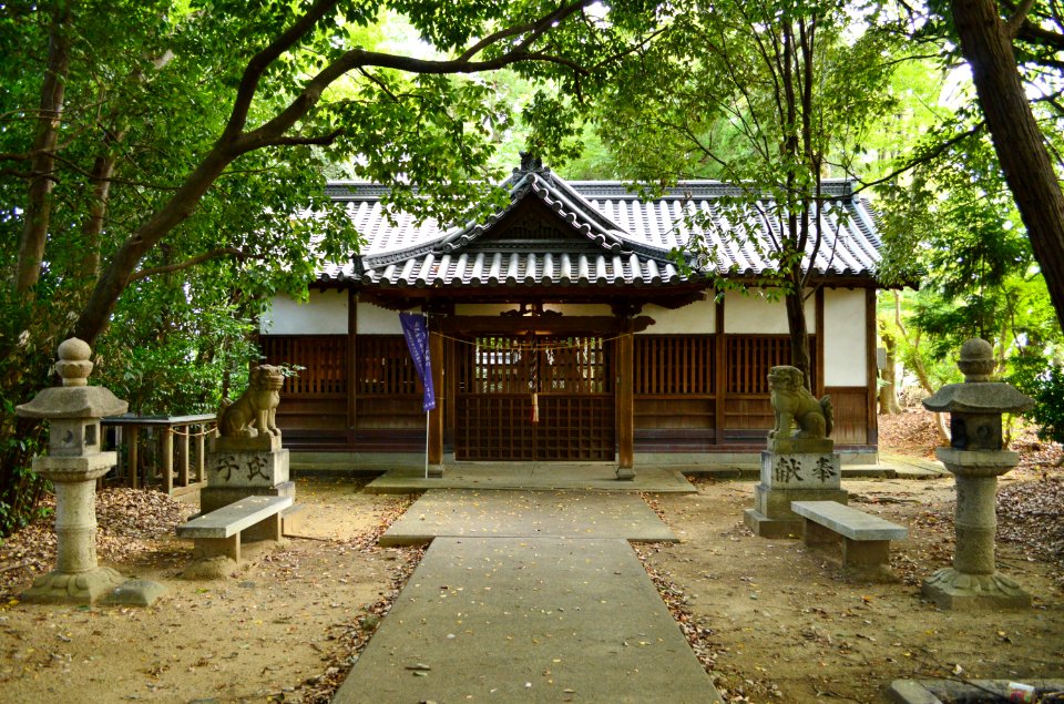 Kawamata-jinja, haiden
