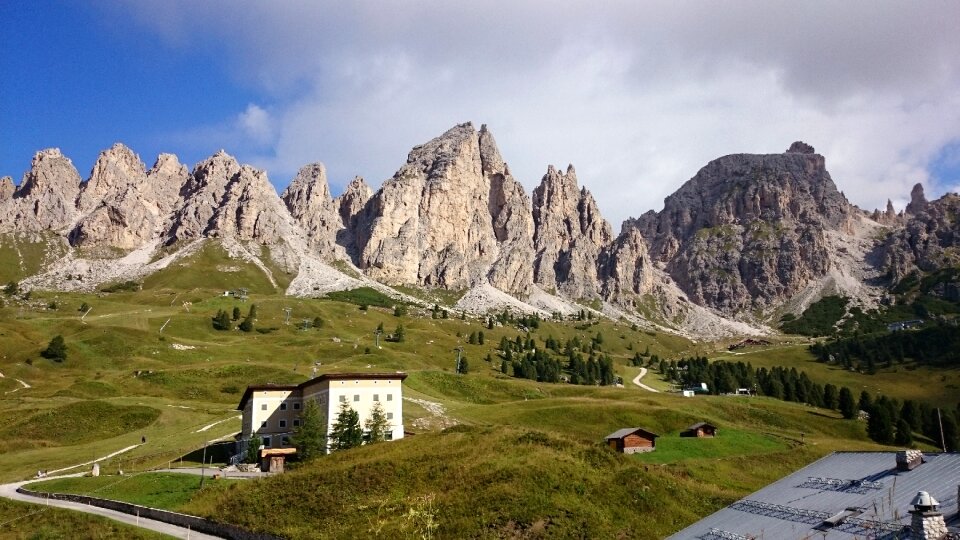Italy landscape panorama photo