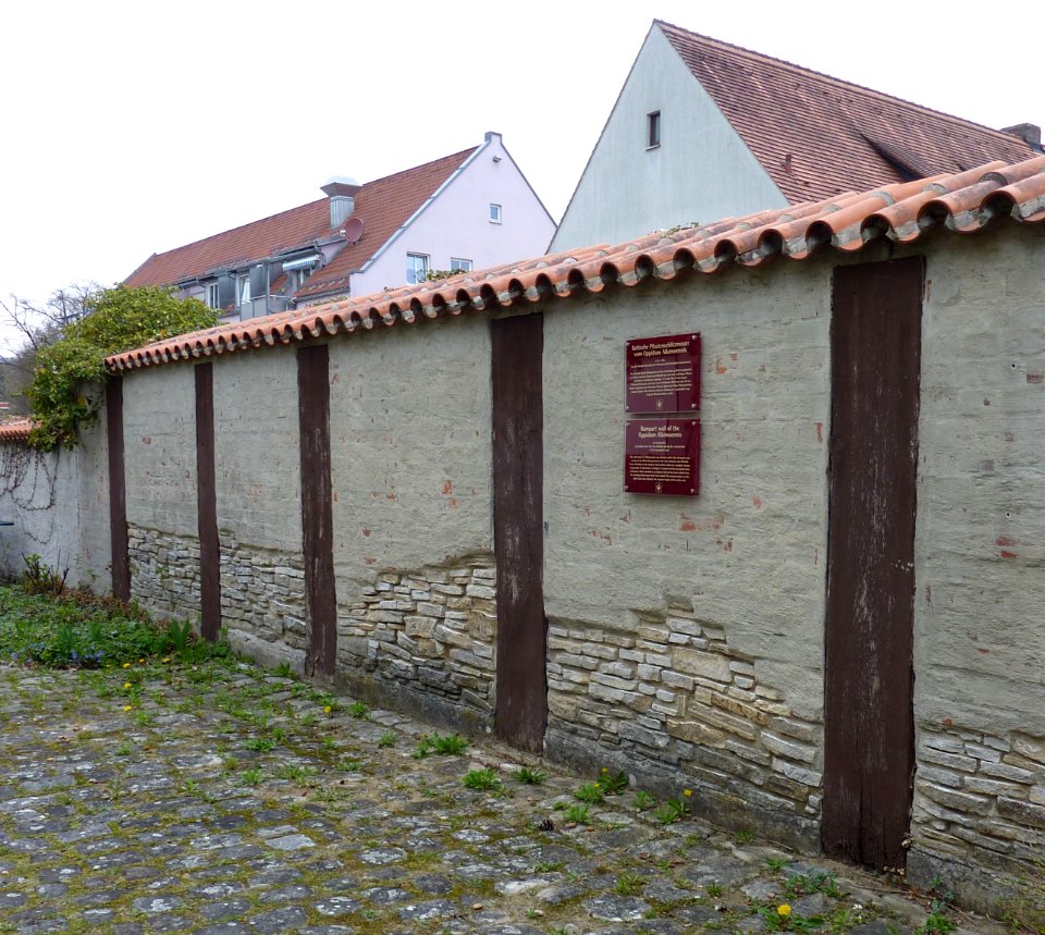 Kelheim Pfostenschlitzmauer