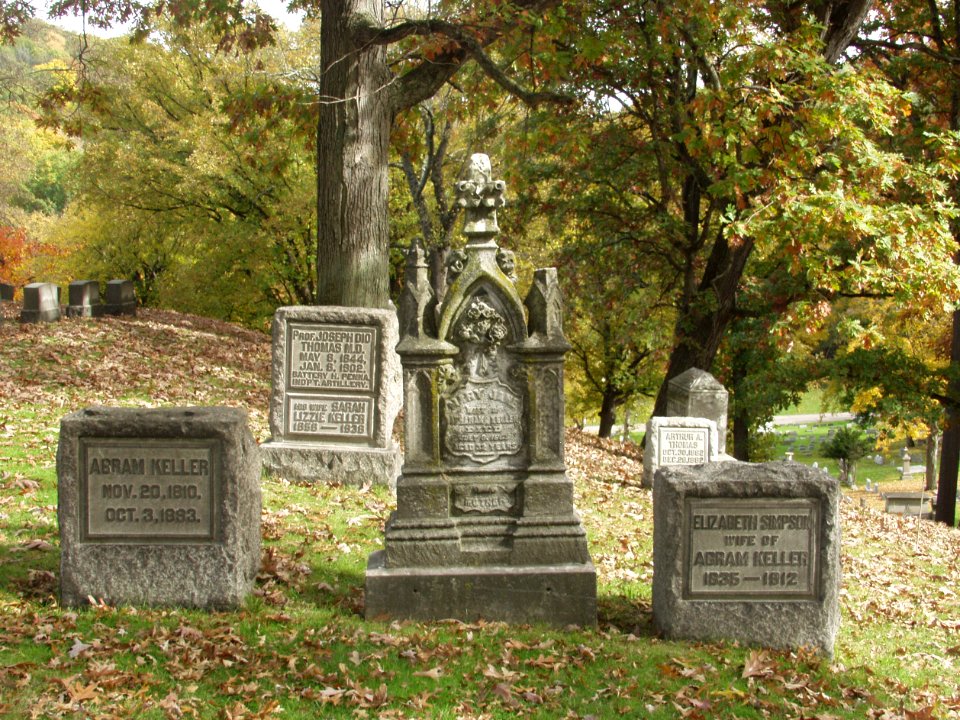 Keller Plot, Allegheny Cemetery, 2015-10-27, 01