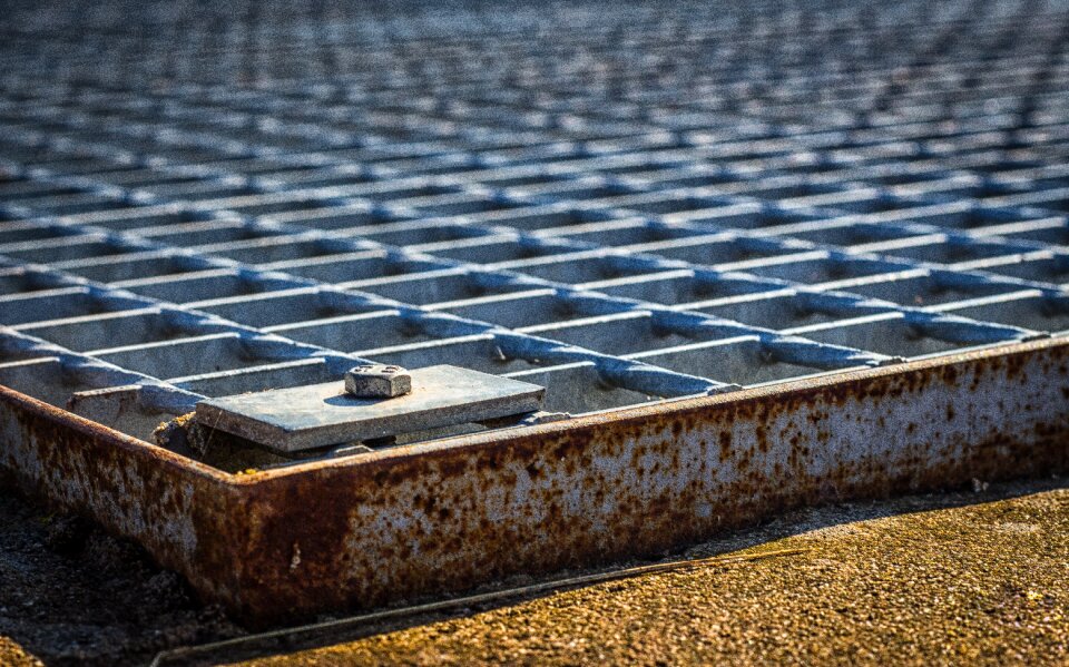 Grid sewerage screw