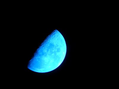 Crescent moon night night sky photo