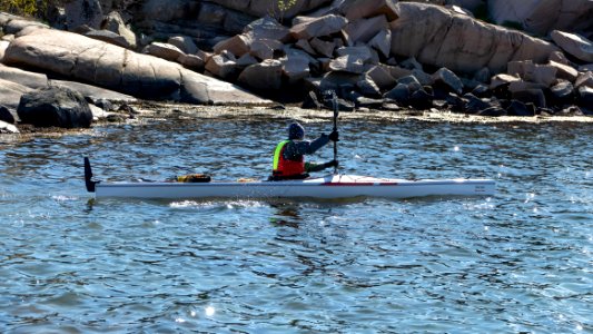 Kayaking in Brofjorden at Govik 2