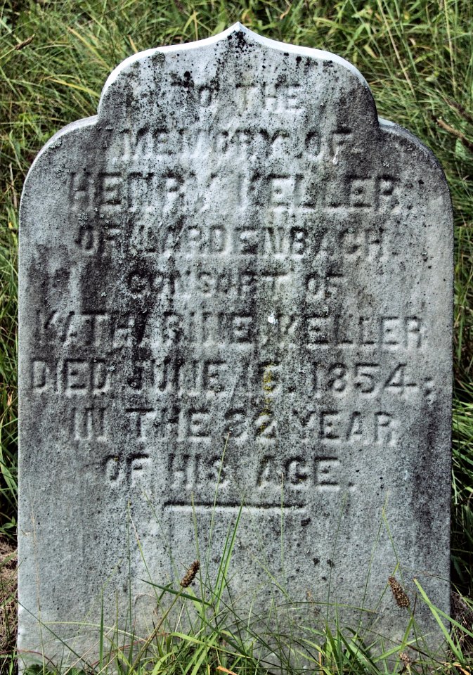Keller (Henry), Bethany Cemetery, 2015-08-30, 01