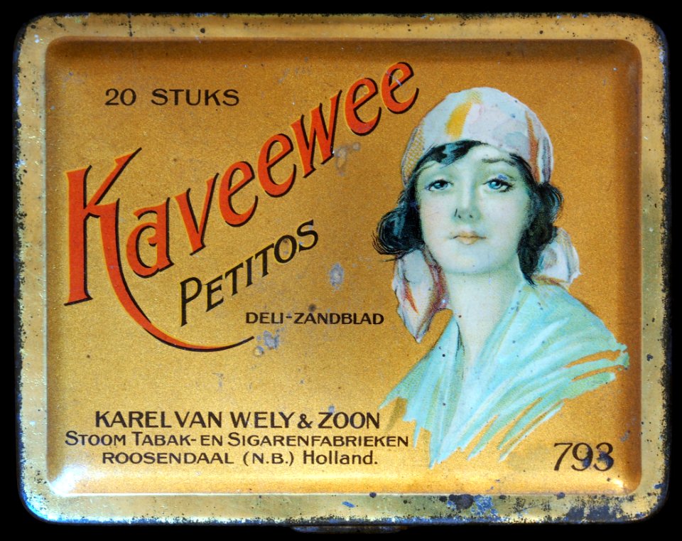 Kaveewee Petitos sigarenblikje
