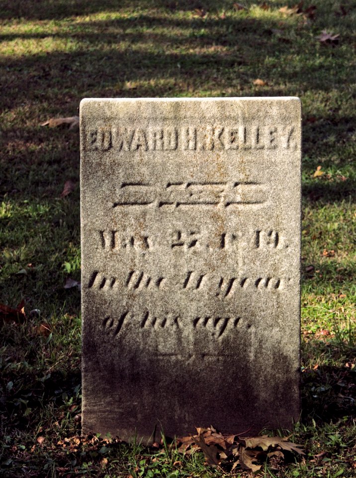 Kelley (Edward H.), Bethel Cemetery, 2015-10-15, 01