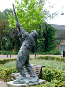 Keldonk (N-Br, NL) beeld de kanaalgraver