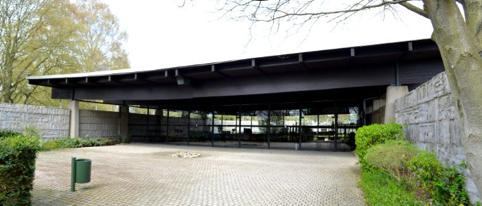 Kelkheim, Hauptfriefhof, Trauerhalle