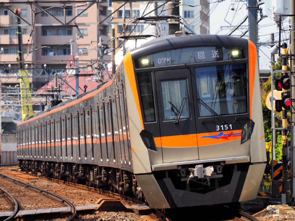 Keisei railway Series3100 Out of service in Keisei-Yawata