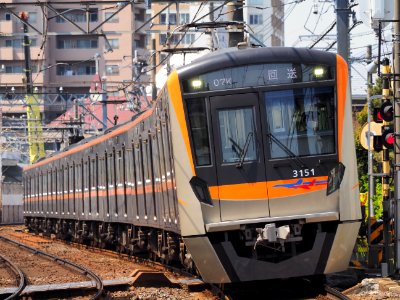 Keisei railway Series3100 Out of service in Keisei-Yawata