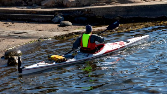Kayaking in Brofjorden at Govik 1