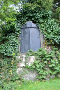 Kelkheim, alter Friedhof, Gefallenendenkmal WK I