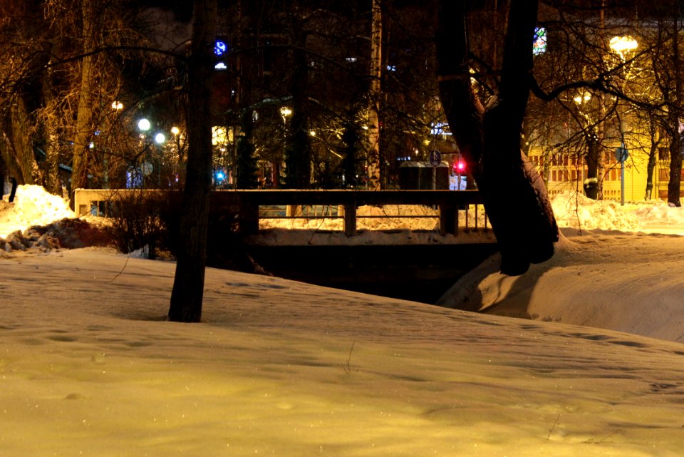 Kauppurienkatu Bridge Oulu 20130105