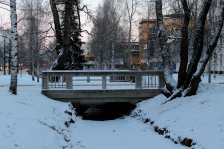 Kauppurienkatu Bridge Oulu 20121206