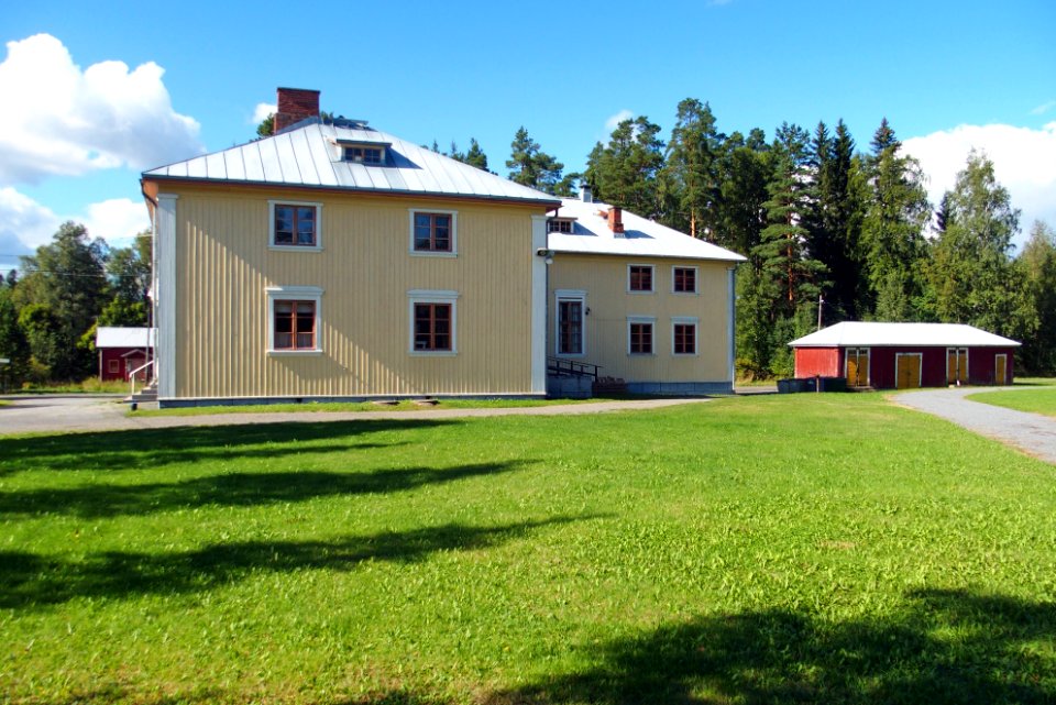Kauvatsan seuratalo community hall in Kauvatsa Kokemäki Finland
