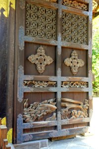 Karamon door, 1 of 2, Toyokuni Shrine - Kyoto, Japan - DSC07263