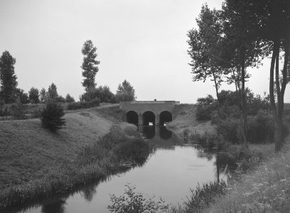 Karakteristieke landschappen, water, sluizen, Dreumelse-Wamelse Sluis, Maasdijk, Bestanddeelnr 160-1369