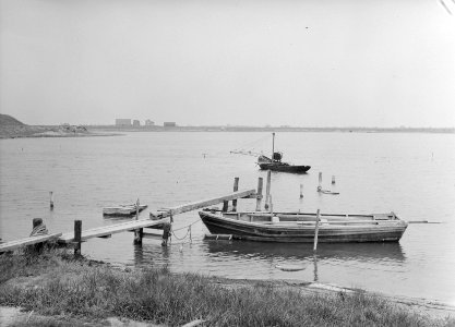 Karakteristieke landschappen, water, boten, gat diepe het, Bestanddeelnr 164-0058